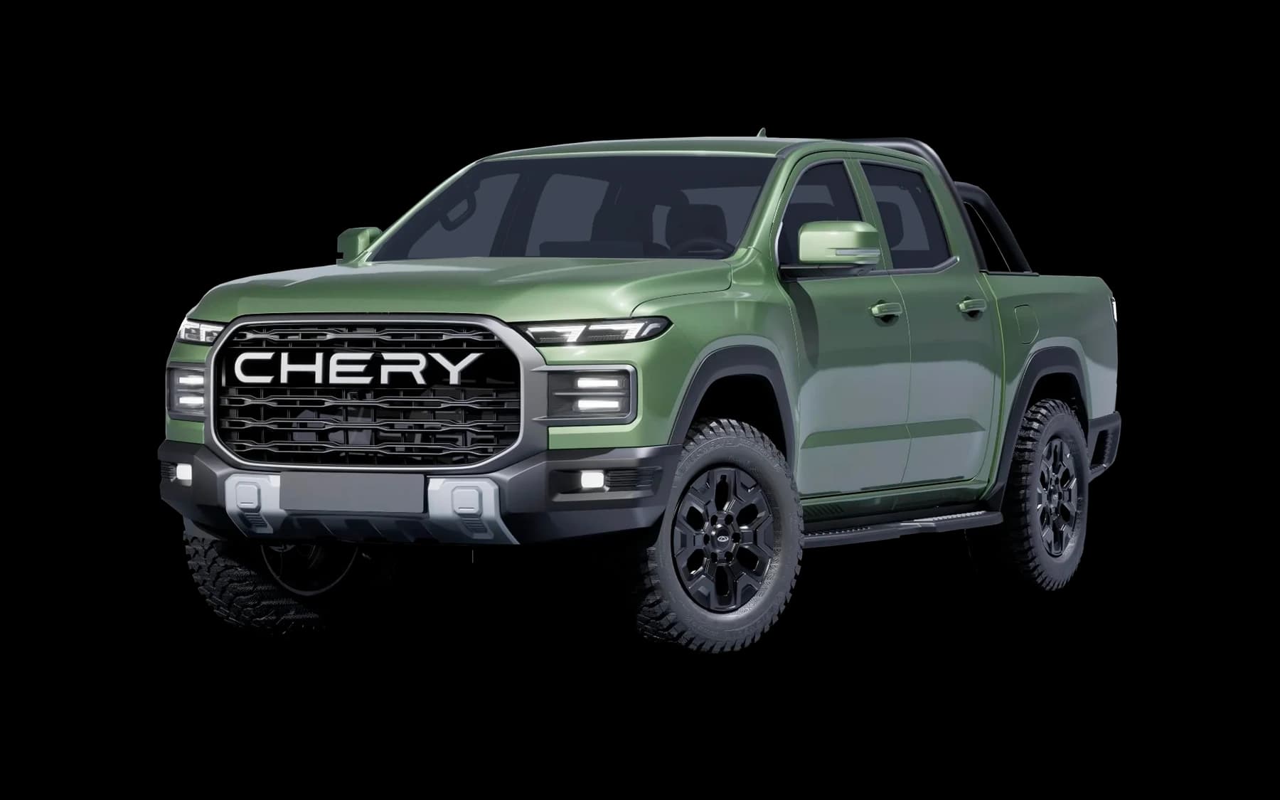Chery HIMLA color verde oliva