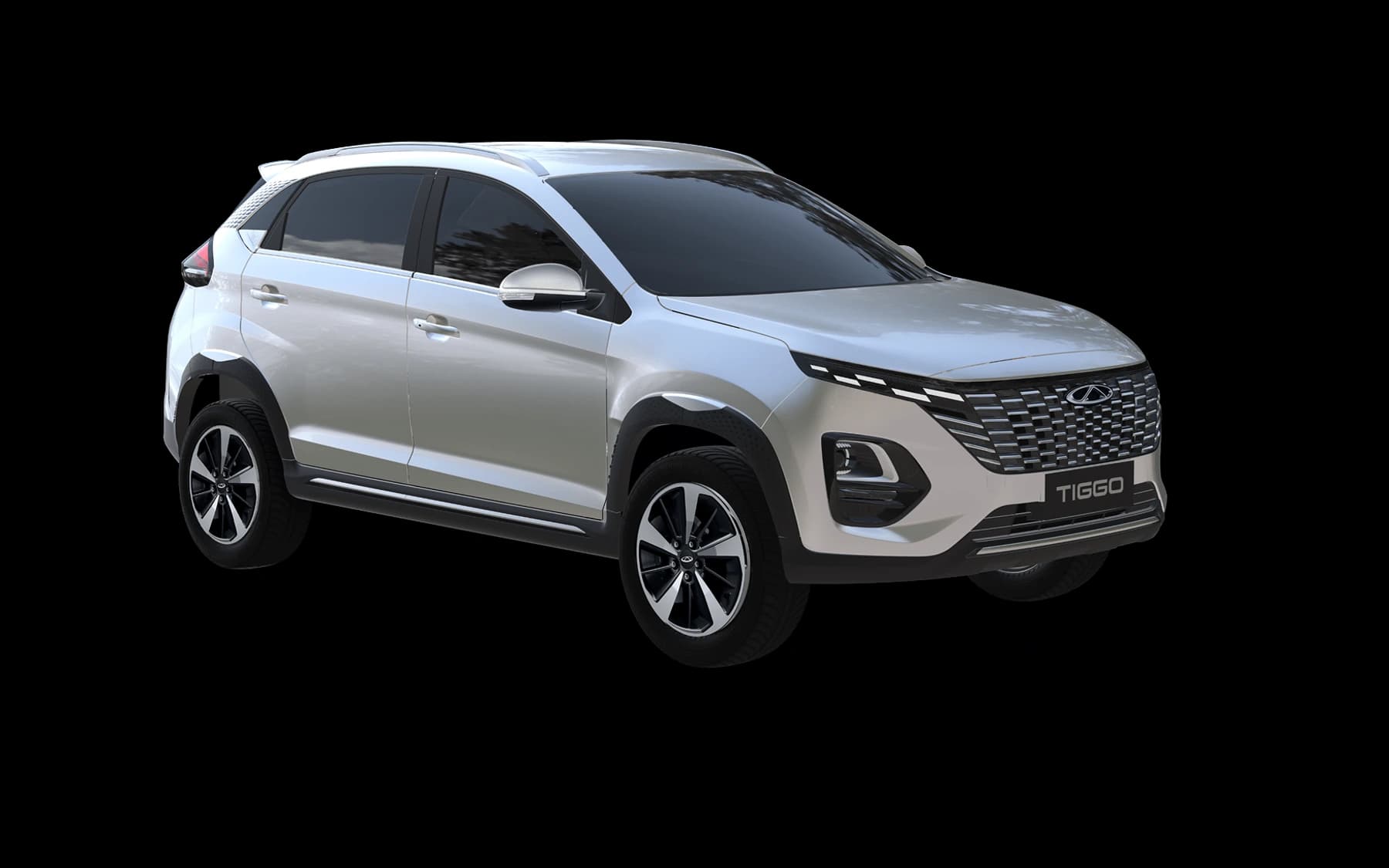 Chery Tiggo 2 Pro color plata